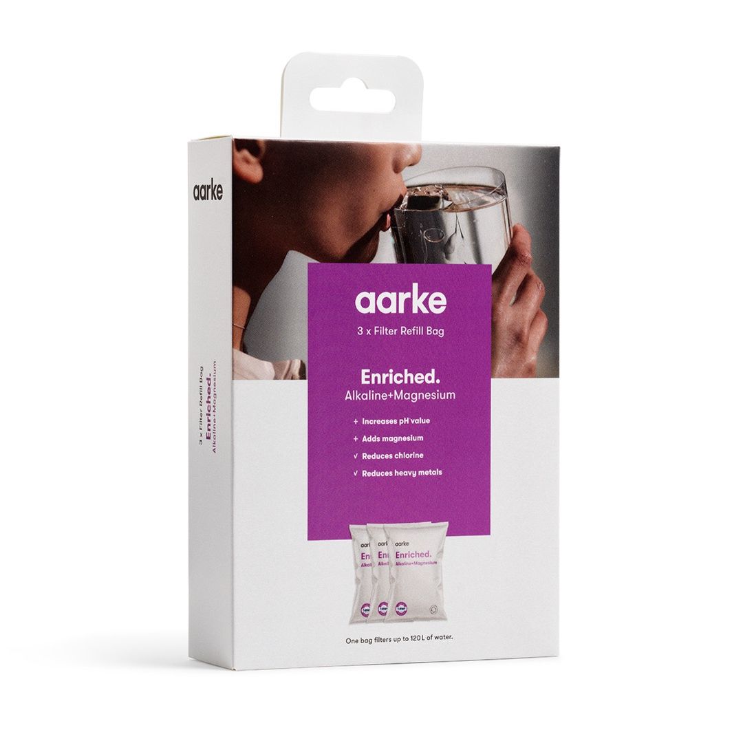 boîte de granulés filtrants aarke enriched