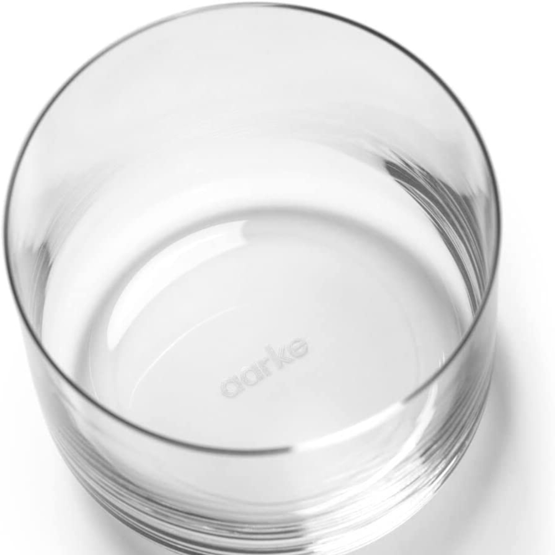 marque aarke fond de verre en cristal