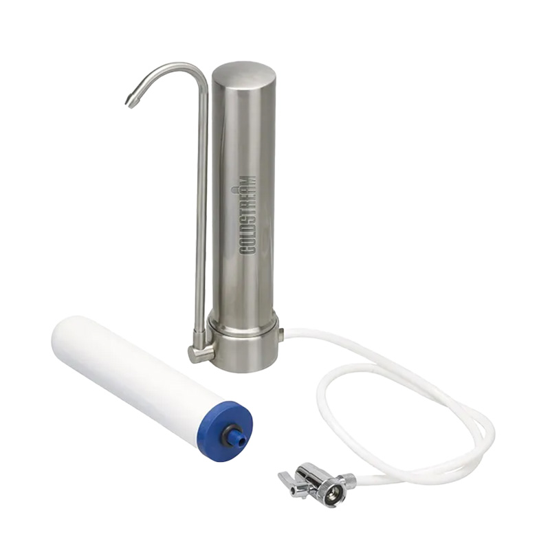 filtre à eau sur évier coldstream