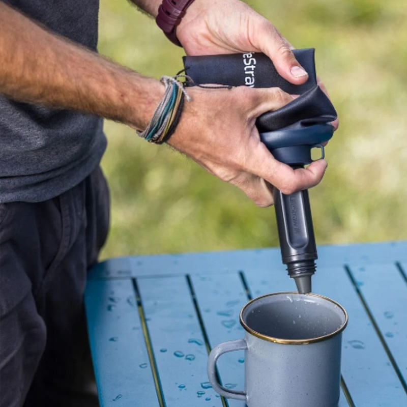 gourde filtrante pliable squeeze bottle